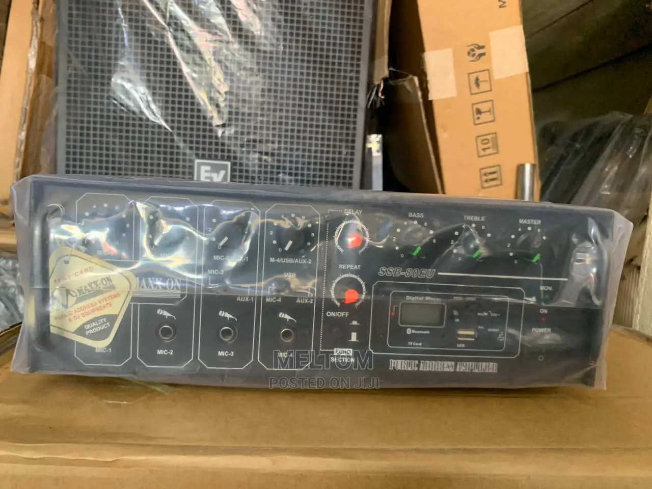 Public Address Amplifier (MAXX-ON SSB-80EU)