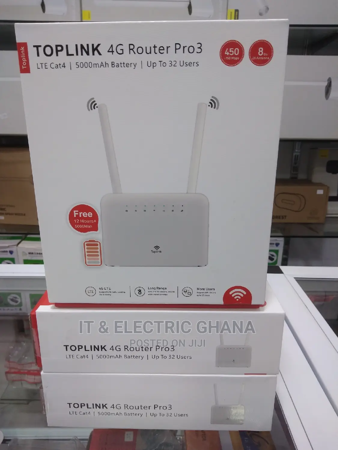 Top Link 4g Universal Router With Power Back Up