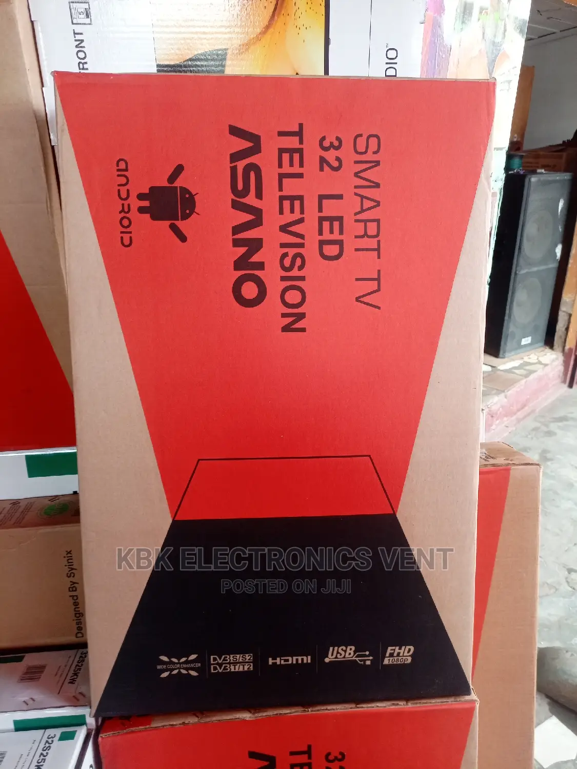 Asano 32" Smart Android Satellite Digital Led Tv
