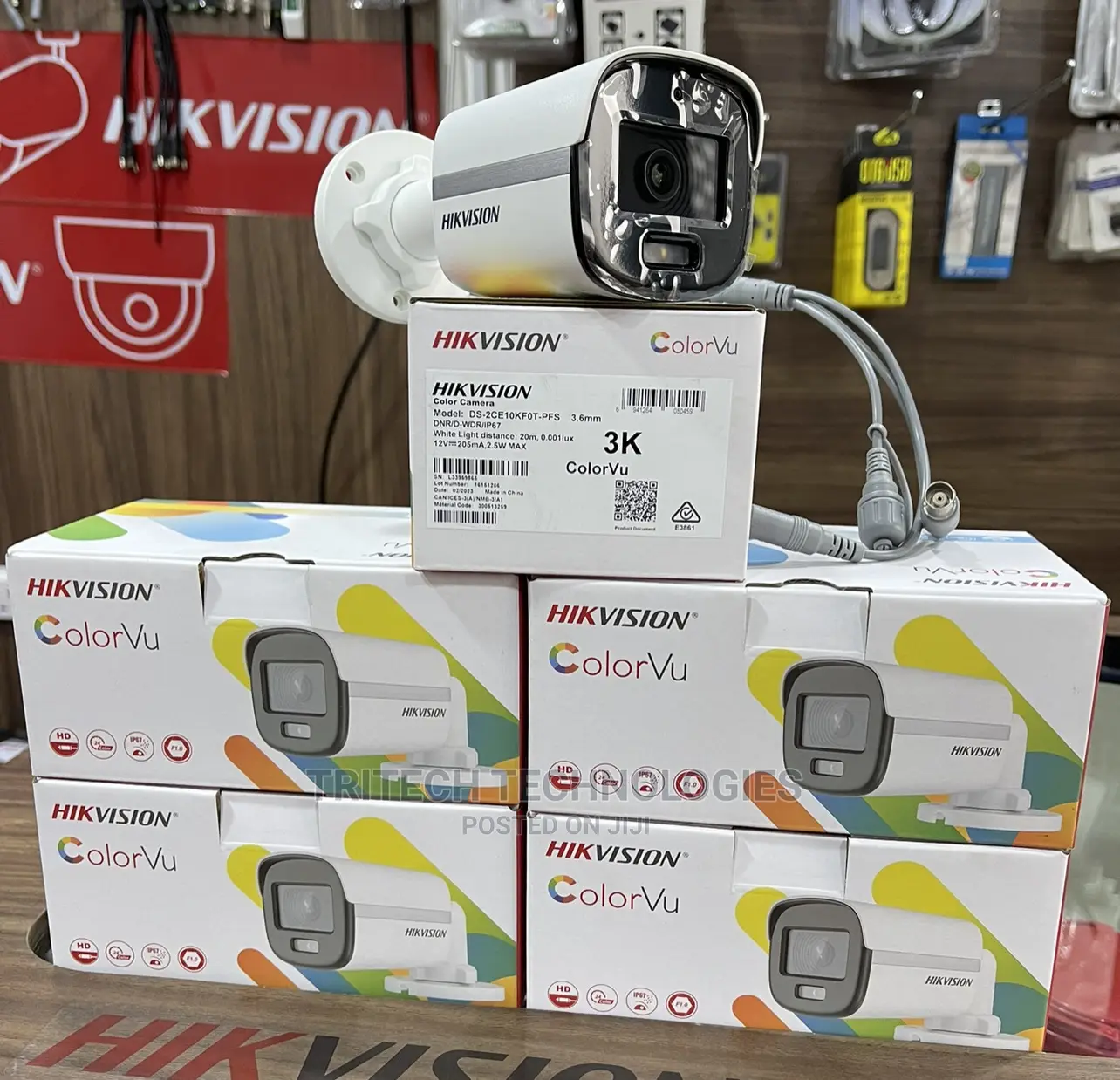 Hikvision (M) Full Color Outdoor With Sound Ds-2ce10kf0t-PFS