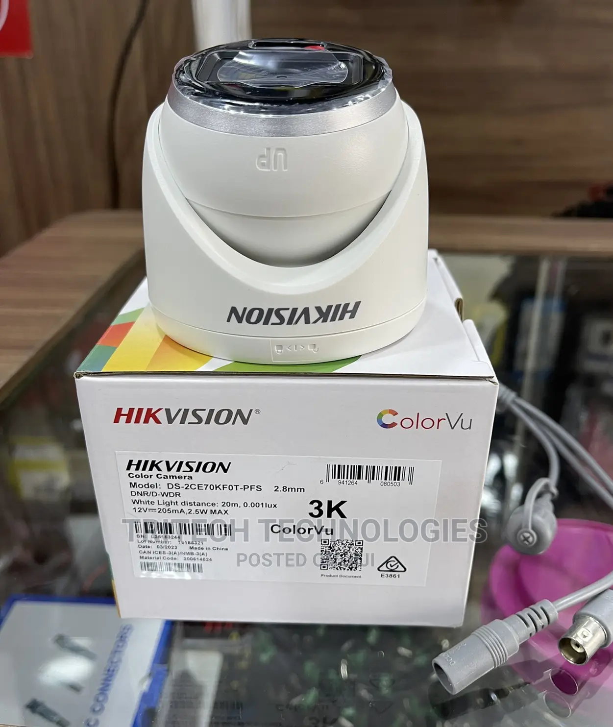 Hikvision Indoor Full Color Ds2ce70kf0t-PTS
