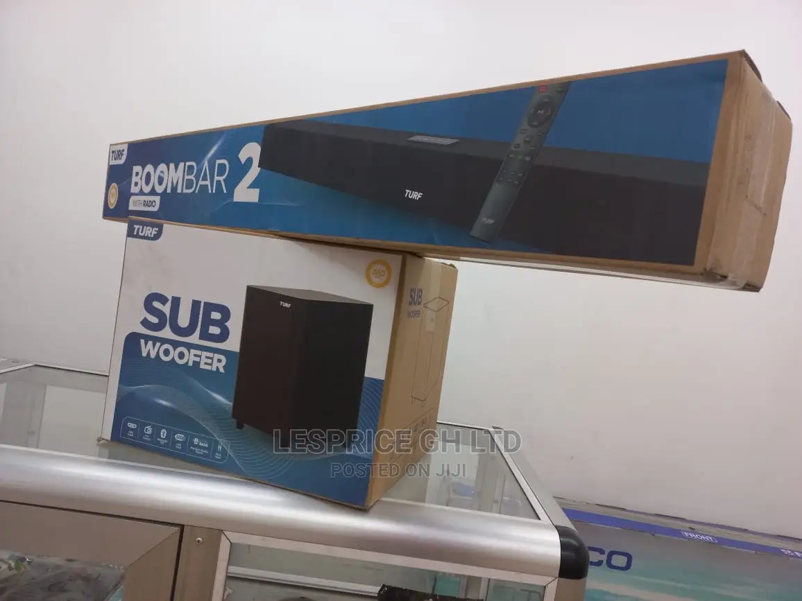 Turf Boom Sound Bar and Quality Bluetooth Sound