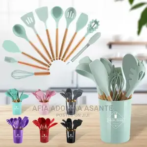 12 Pieces Silicon Laddle Set