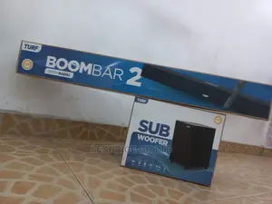Verified Turf Boombar Sound Bar and Woofer