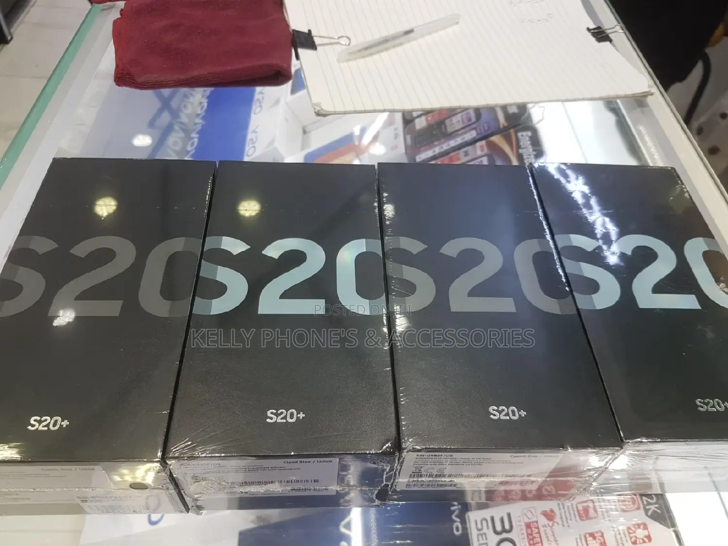 New Samsung Galaxy S20+ 5G 128 GB Black