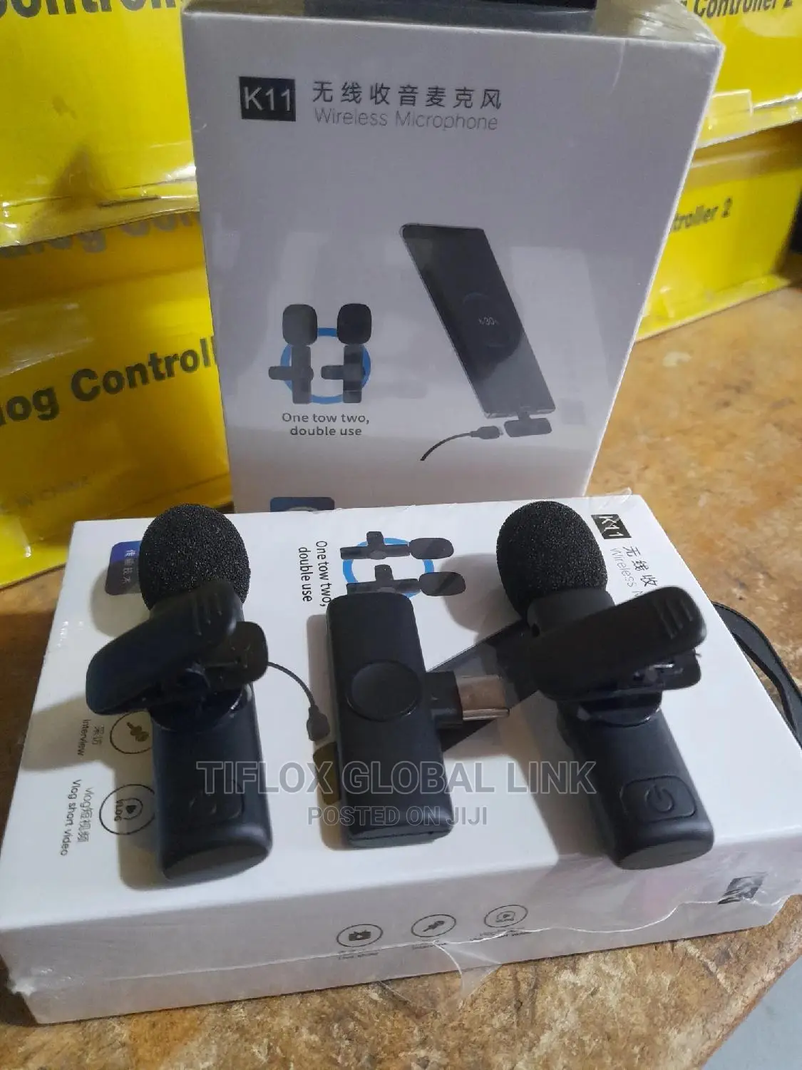 Wireless Double Microphone iPhone/Type C