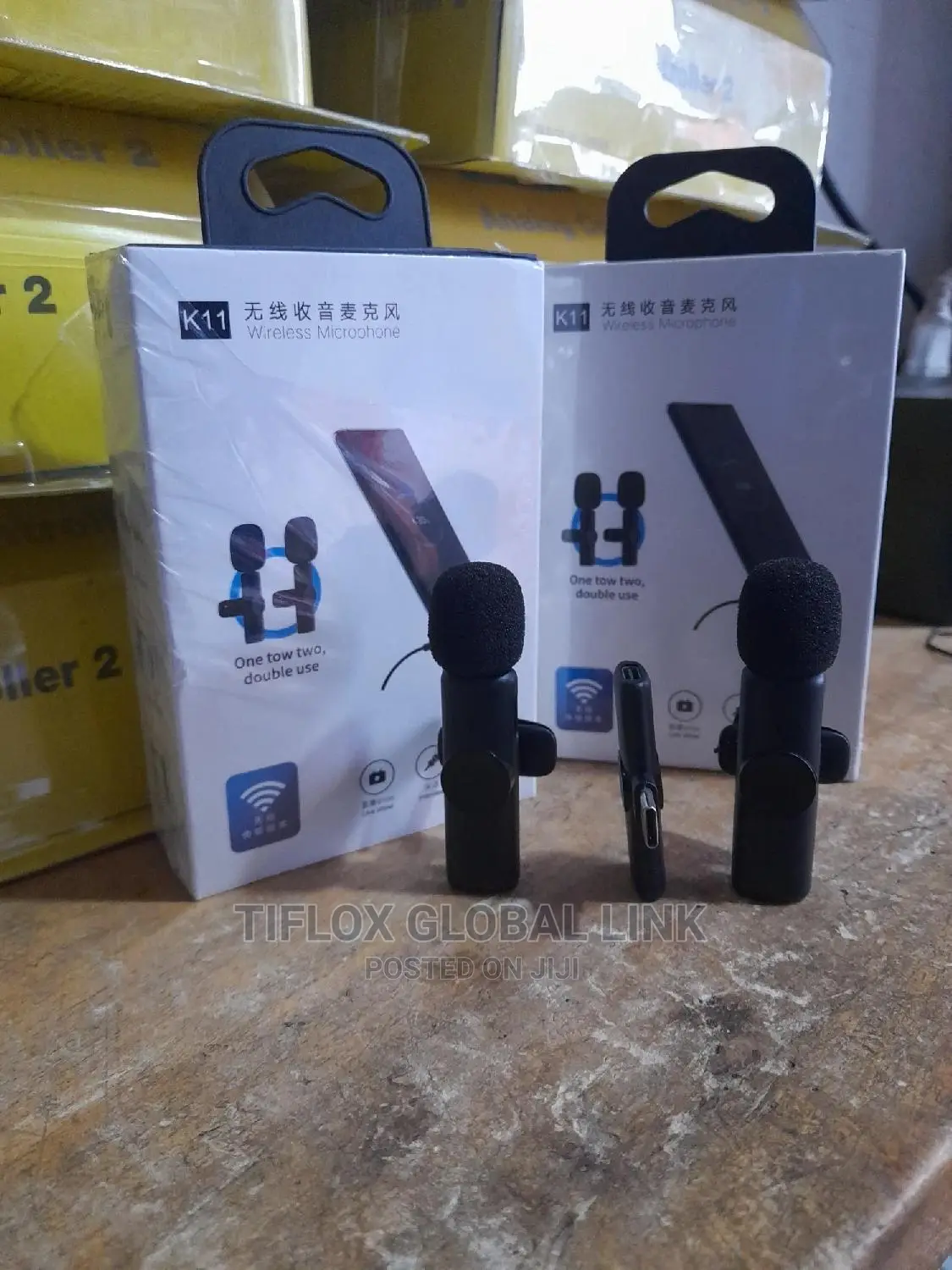 Wireless Double Microphone iPhone/Type C