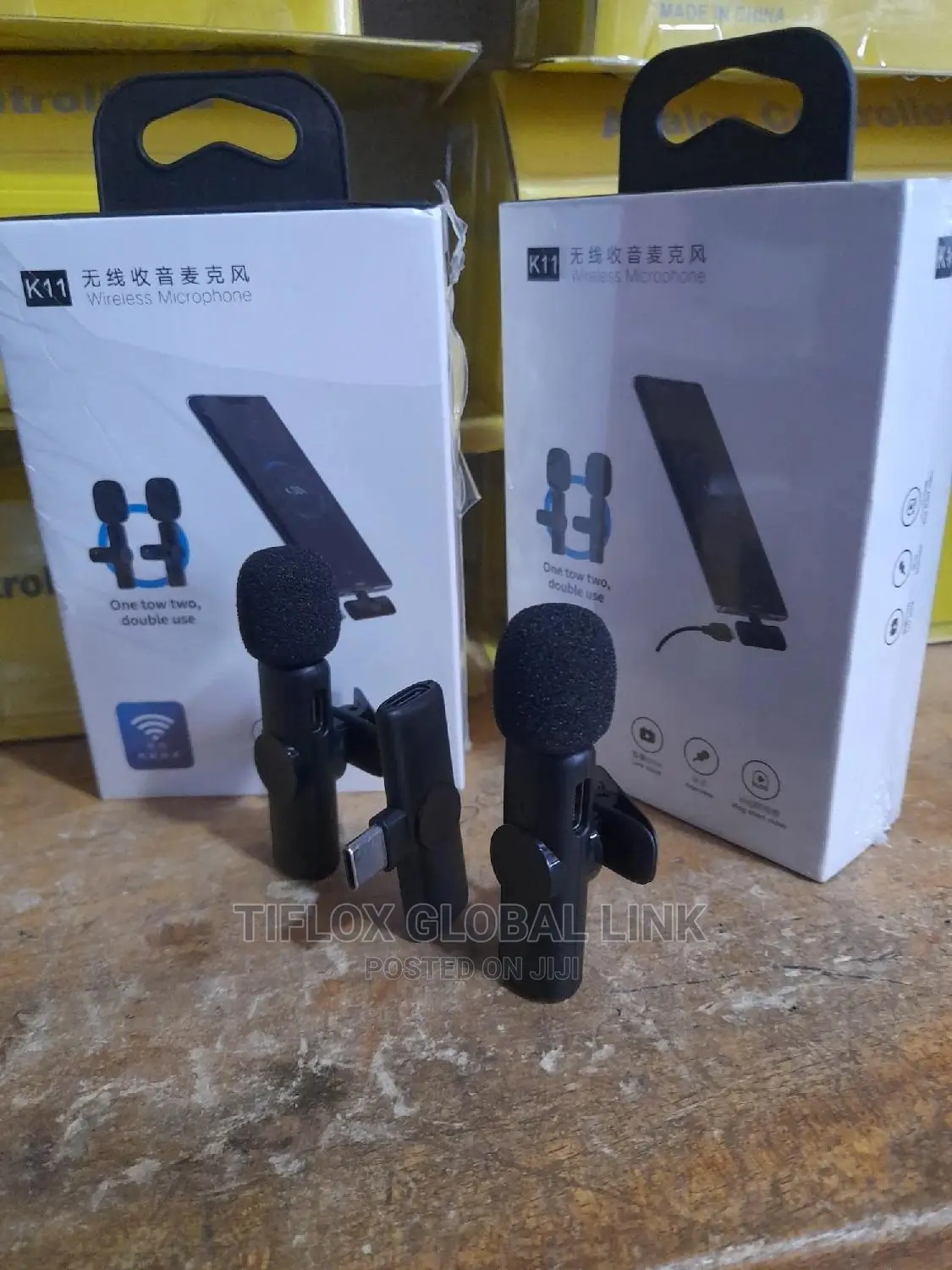 Wireless Double Microphone iPhone/Type C