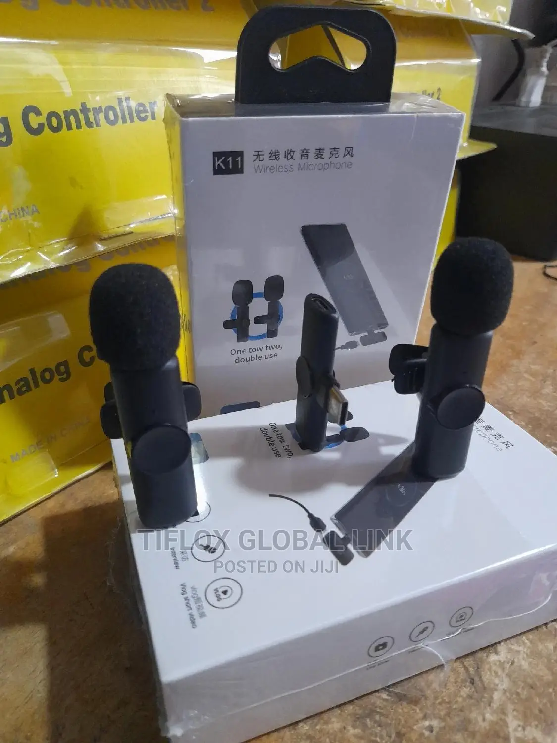 Wireless Double Microphone iPhone/Type C