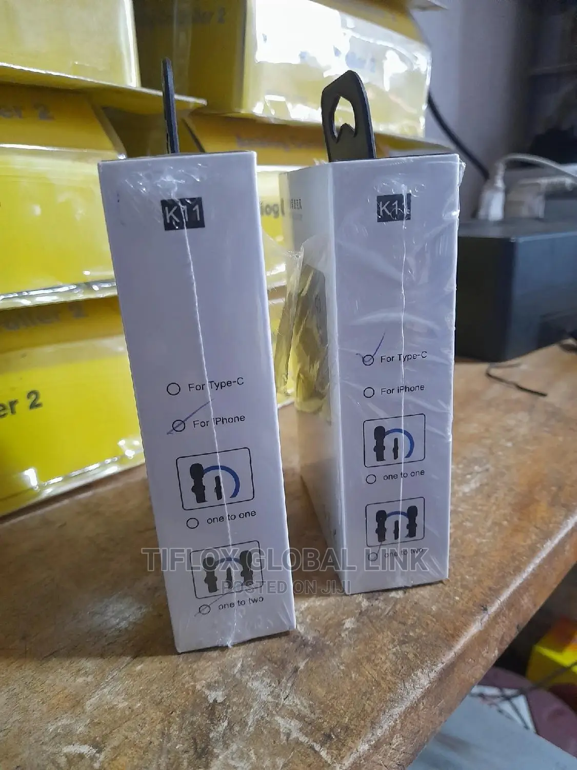 Wireless Double Microphone iPhone/Type C
