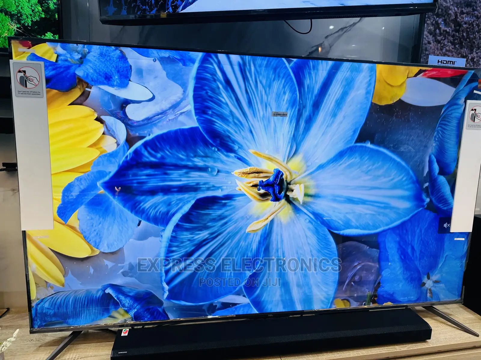 Glossy Triluminos UHD LED Display Smart TCL 50”P635