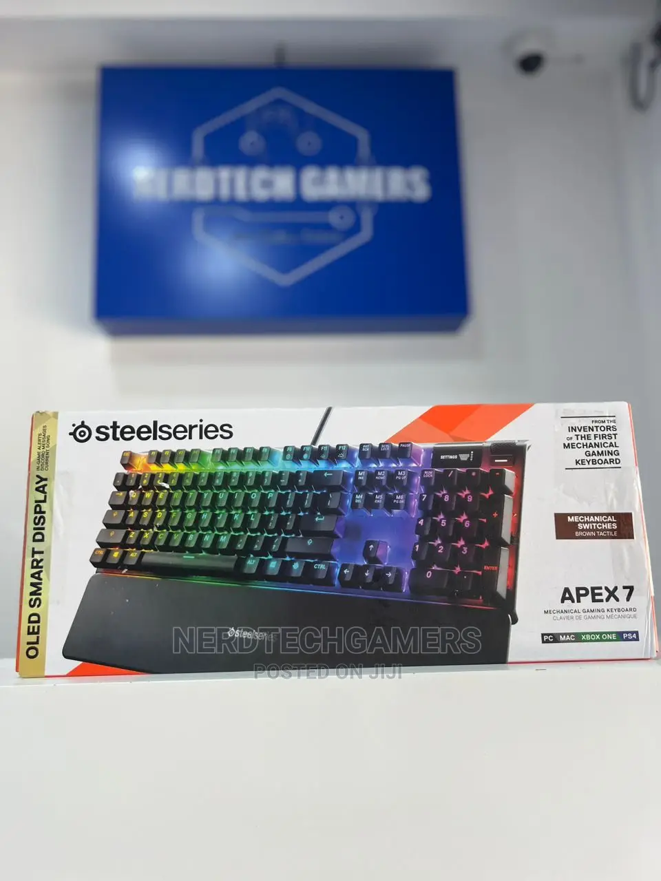 Steelseries Apex 7 Mechanical Gaming Keyboard – Oled Smart D