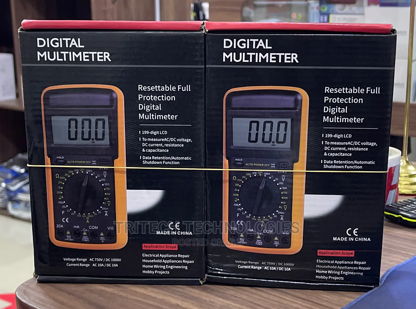 Universal Dt-9205a Digital Multimeter LCD Ac/Dc Ammeter