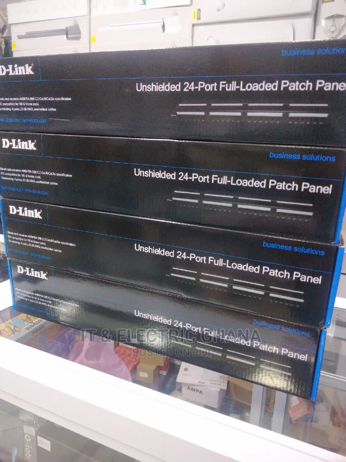 Dlink 24 Port Loaded Patch Panel