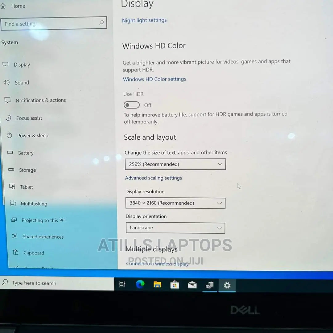 New Laptop Dell 16GB Intel Core I7 SSD 1T