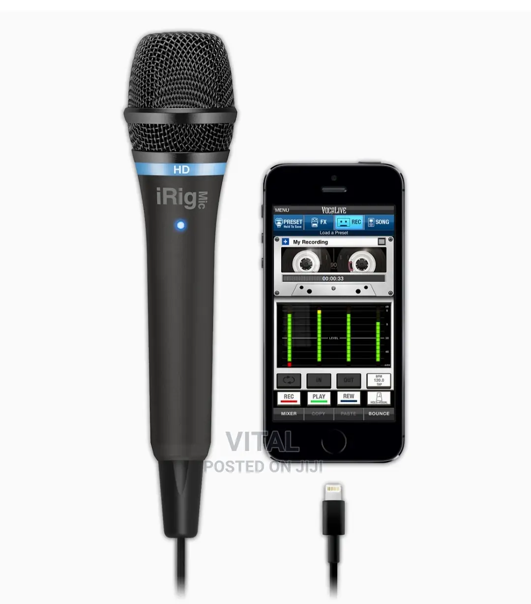 Studio, Live Streaming, Podcast Etc Irig HD