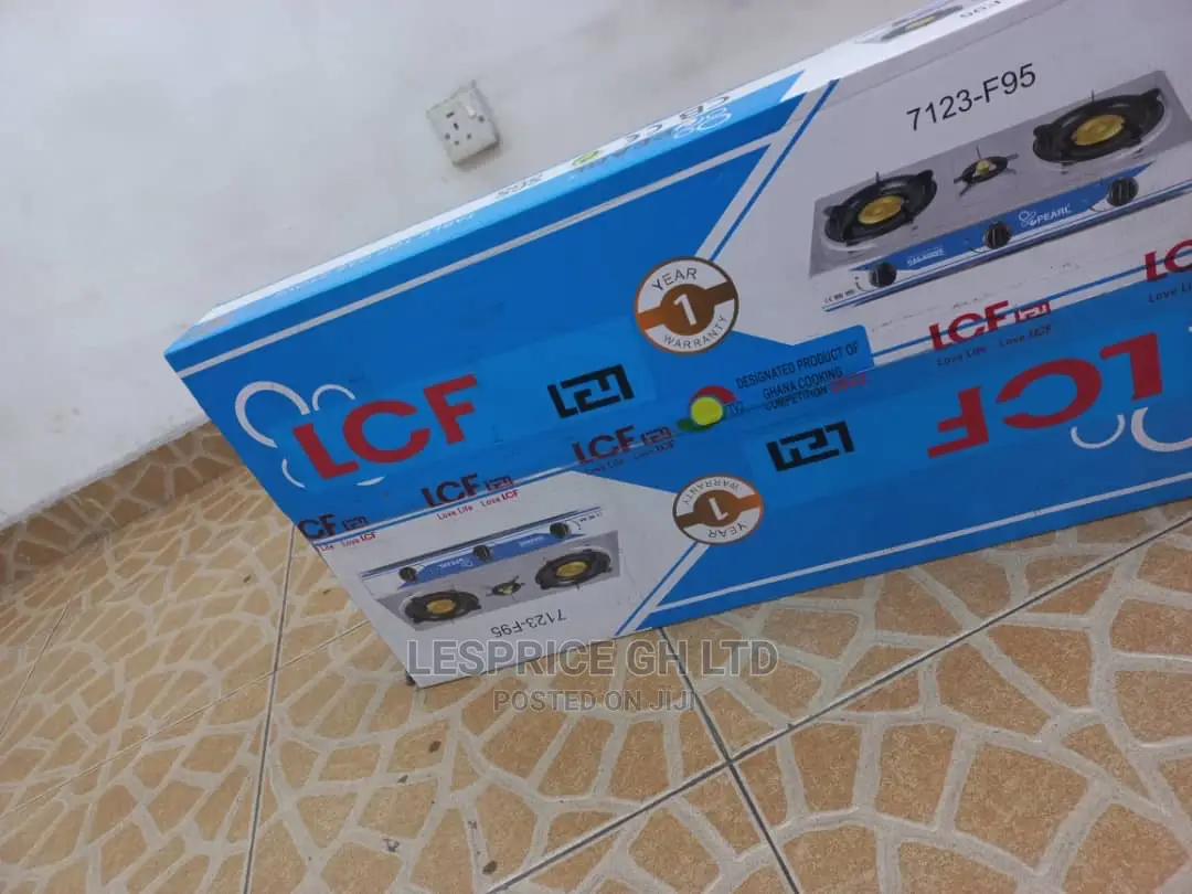 Cook Fast With LCF 3br Table Top Gas Stove