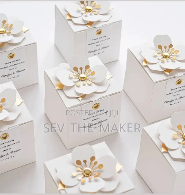 Cake Toppers and Package Boxes