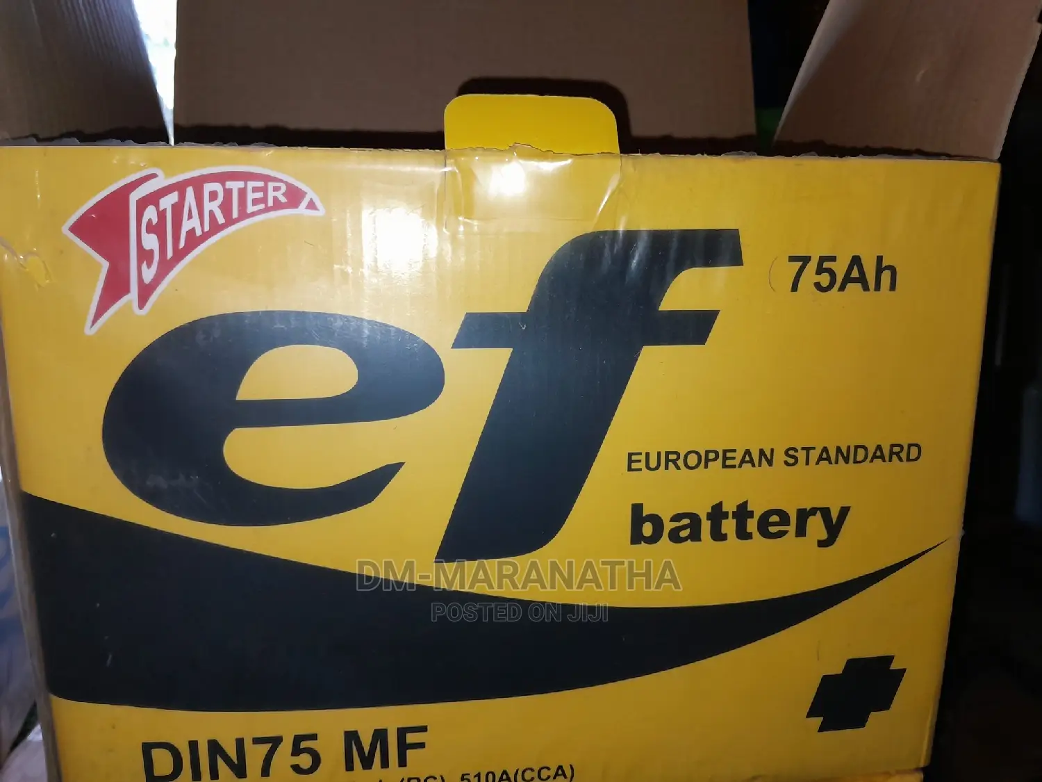 Car Battery 15 Plate 75ah
