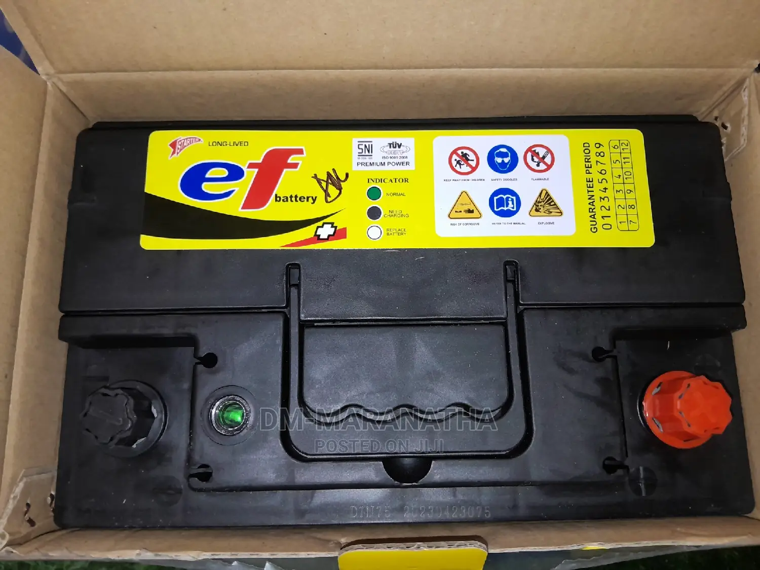 Car Battery 15 Plate 75ah