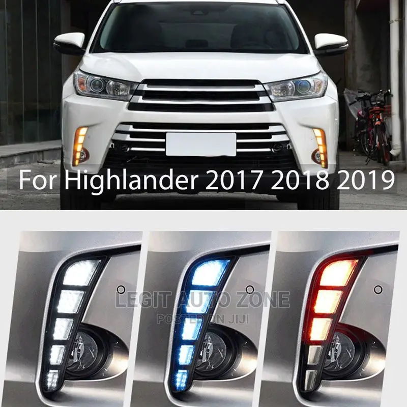 Toyota Highlander Fog Lights 2017-2019