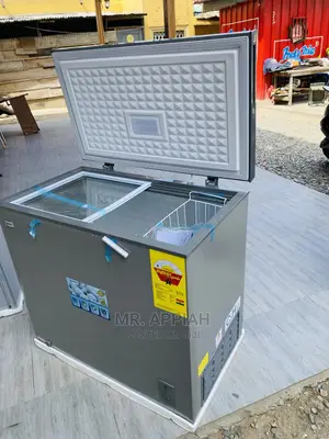 Budget-Friendly Pearl 200L Chest Freezer(Gray)PCF-240