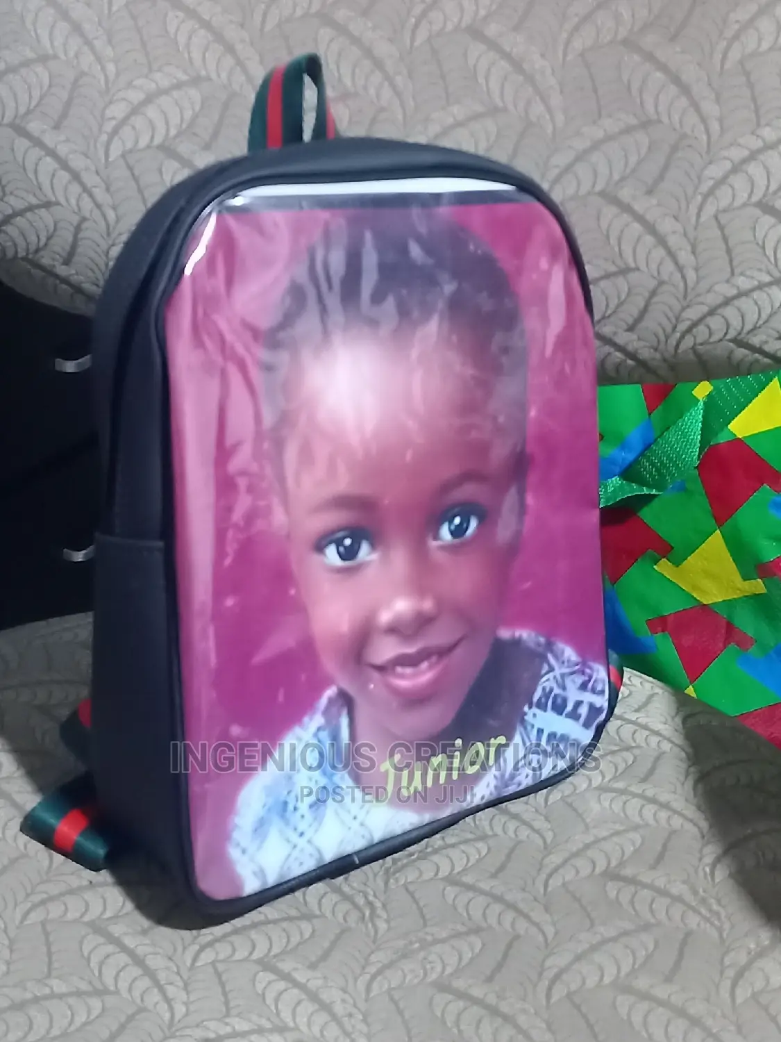 Picture Customised Kids School Bags.