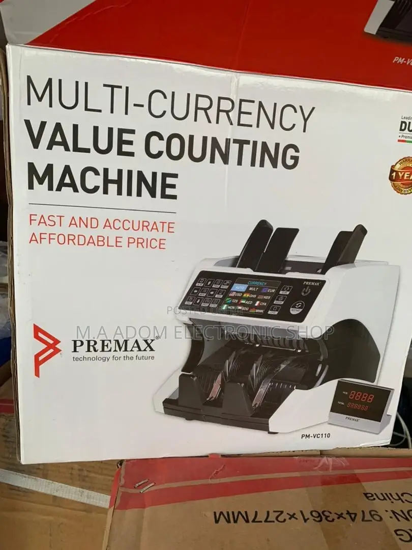 Eligible Multi-Currency Value Counting Machine, PM-VC110