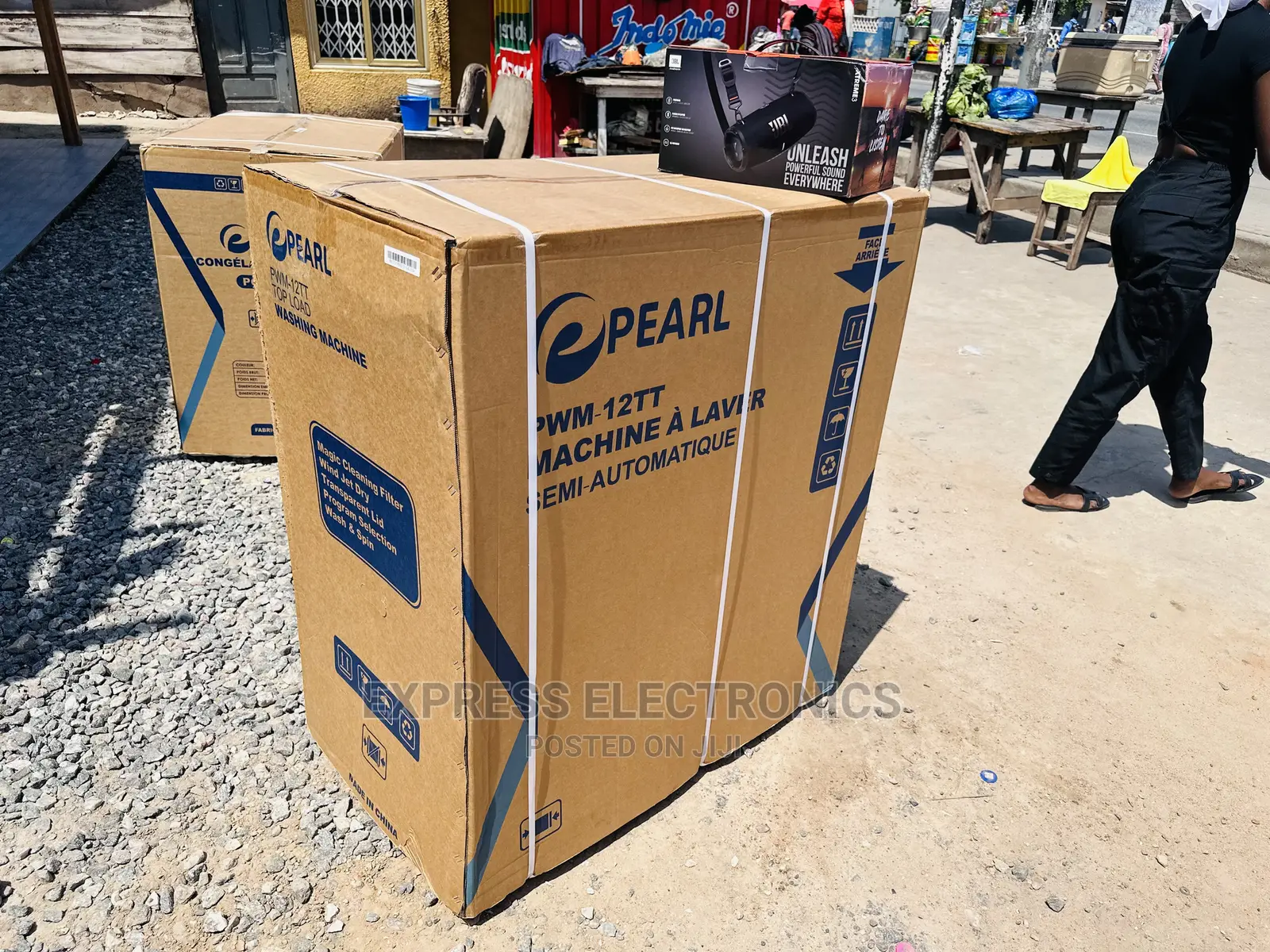 Lovely  Sleek Pearl Twintub Washing Machine 12kg Topload
