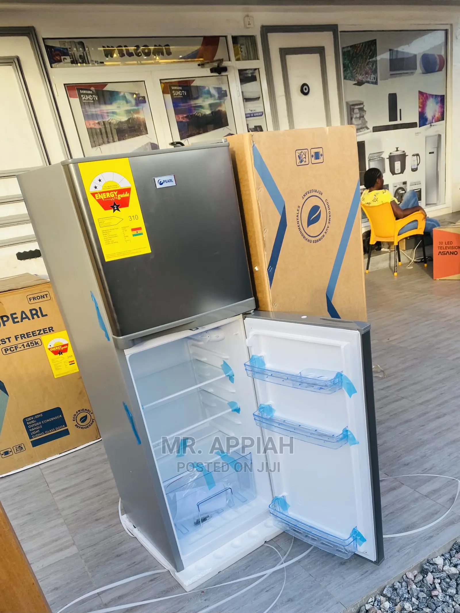 Get a Discount on Pearl Double Door Fridge(Pf-20t) 