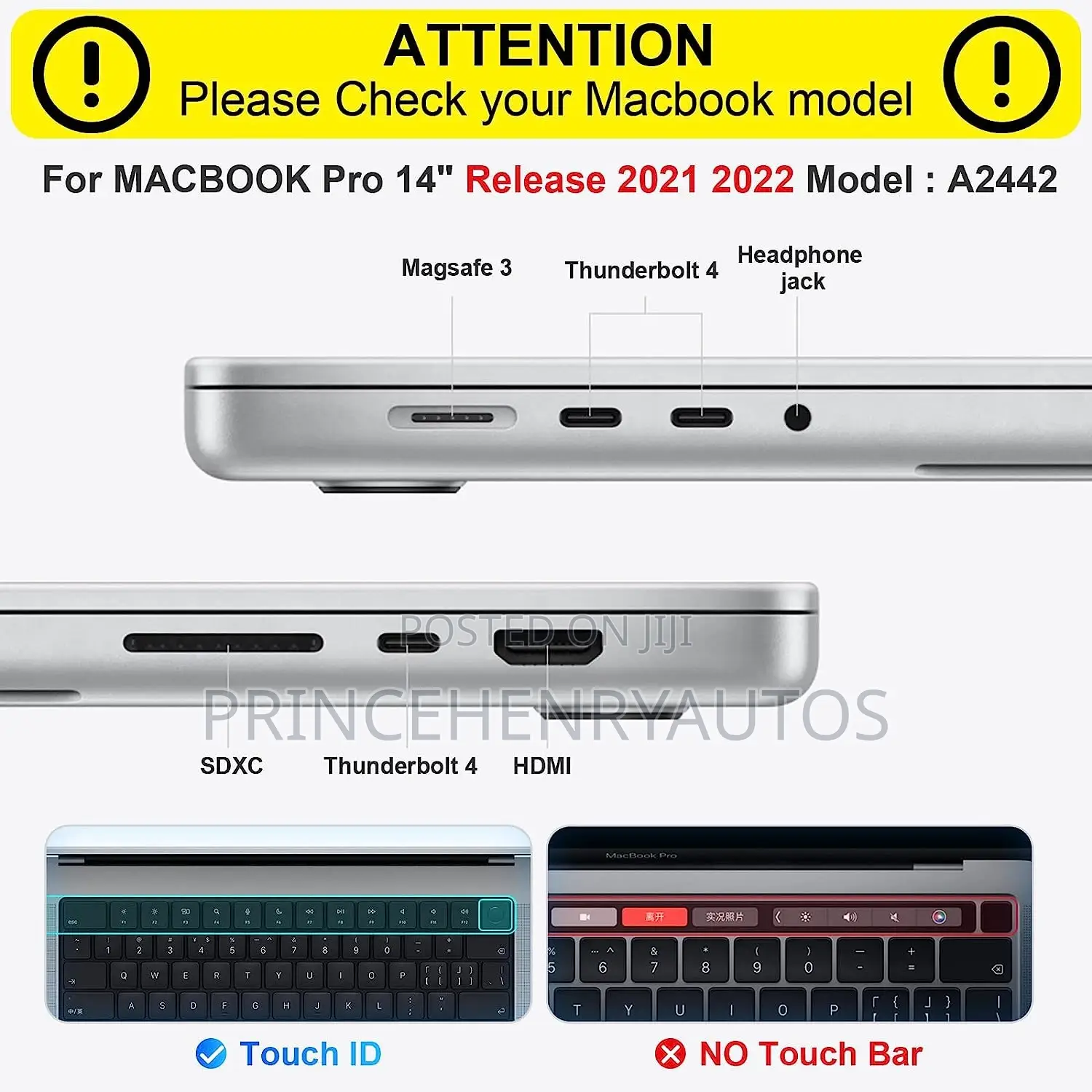 Samtec Macbook Pro 14 Inch A2442 2in1 Bundle Accessories