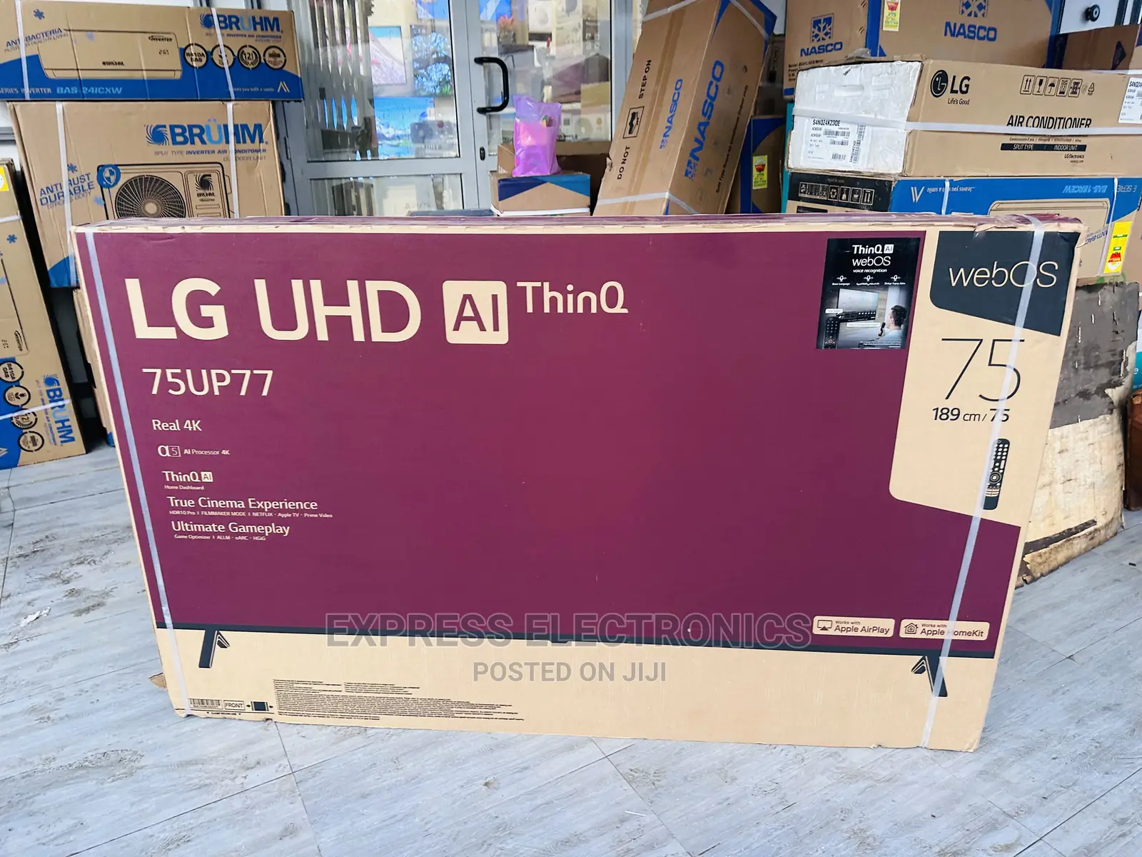 Lovely  New LG Up77 75 at UHD Smart Tv