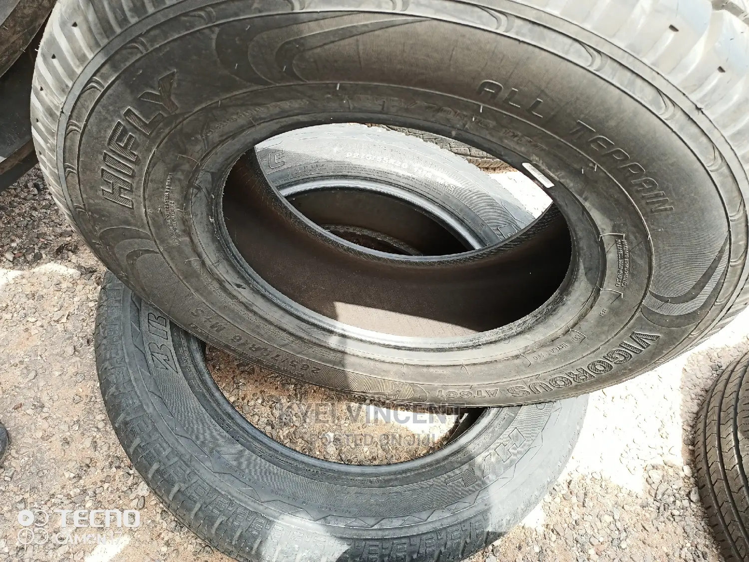 Original Hifly Tyre 265-70-16