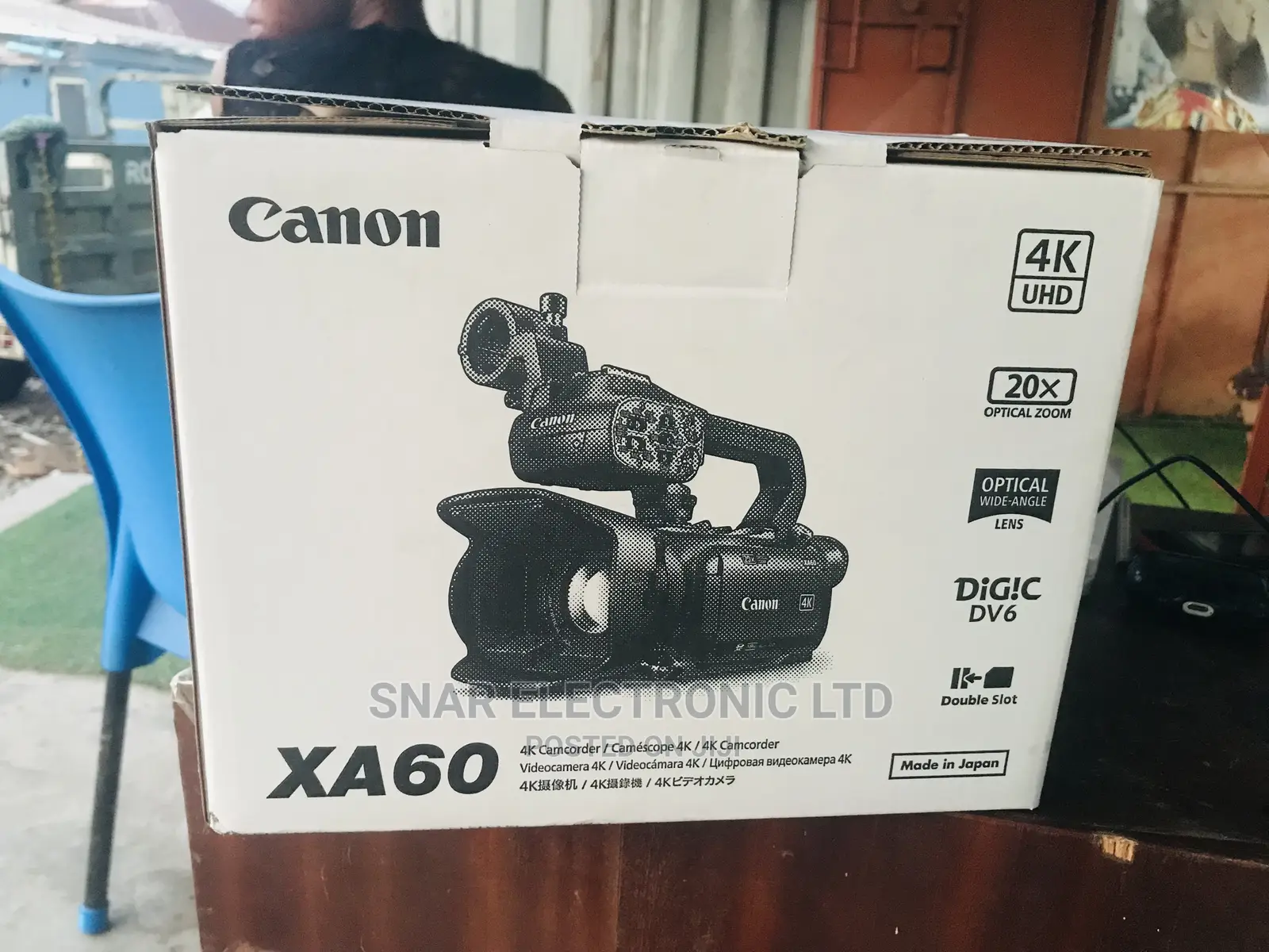 Great Canon XA60 Professional UHD Camcorder