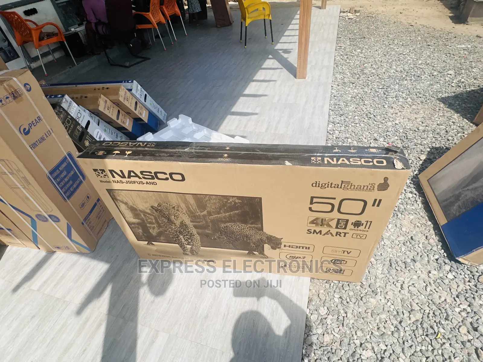 Enjoy  Ultra Realistic Smart Android Nasco 50”UHD Tv 