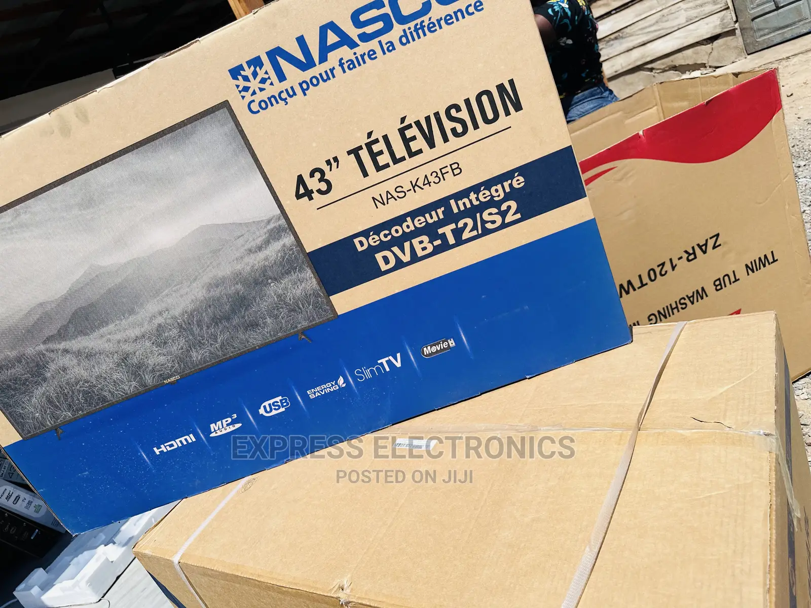 Astonish Sleek FHD Satellite Digital Nasco 43” Tv 