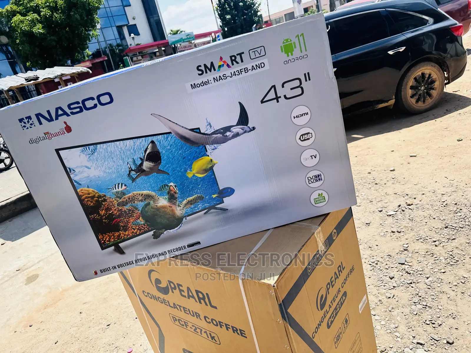 Enjoy  Ultra Realistic FHD Smart Nasco 43” Tv
