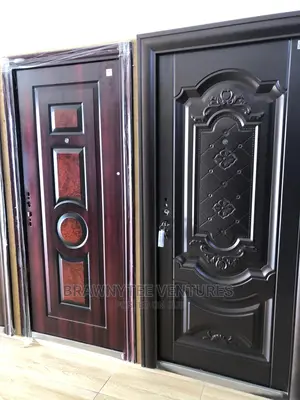 Smooth Steel Security Door