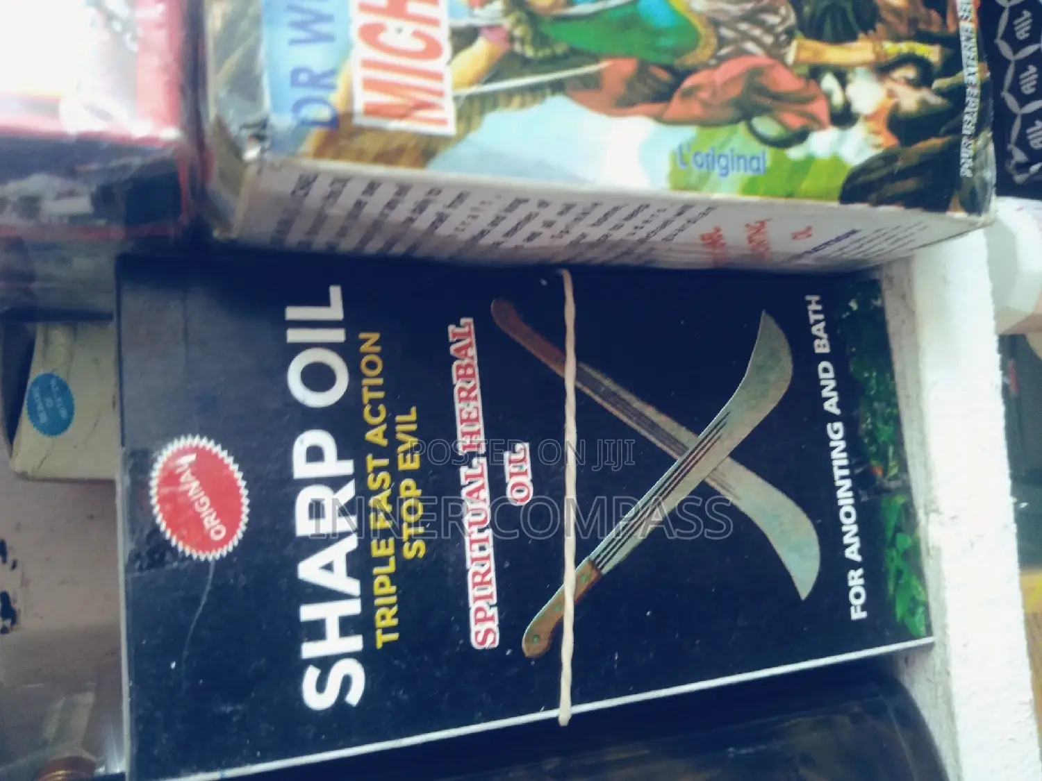 Original Sharp Oil, Spiritual Herbal Oil Iron Sharping Iron