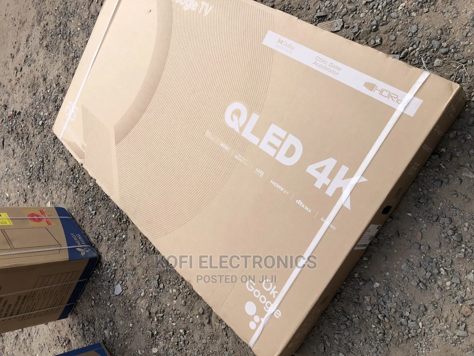 Qled TCL 65′′ HDR Metallic Bezel-Less Google Tv
