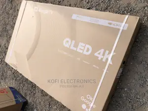 Qled TCL 65′′ HDR Metallic Bezel-Less Google Tv