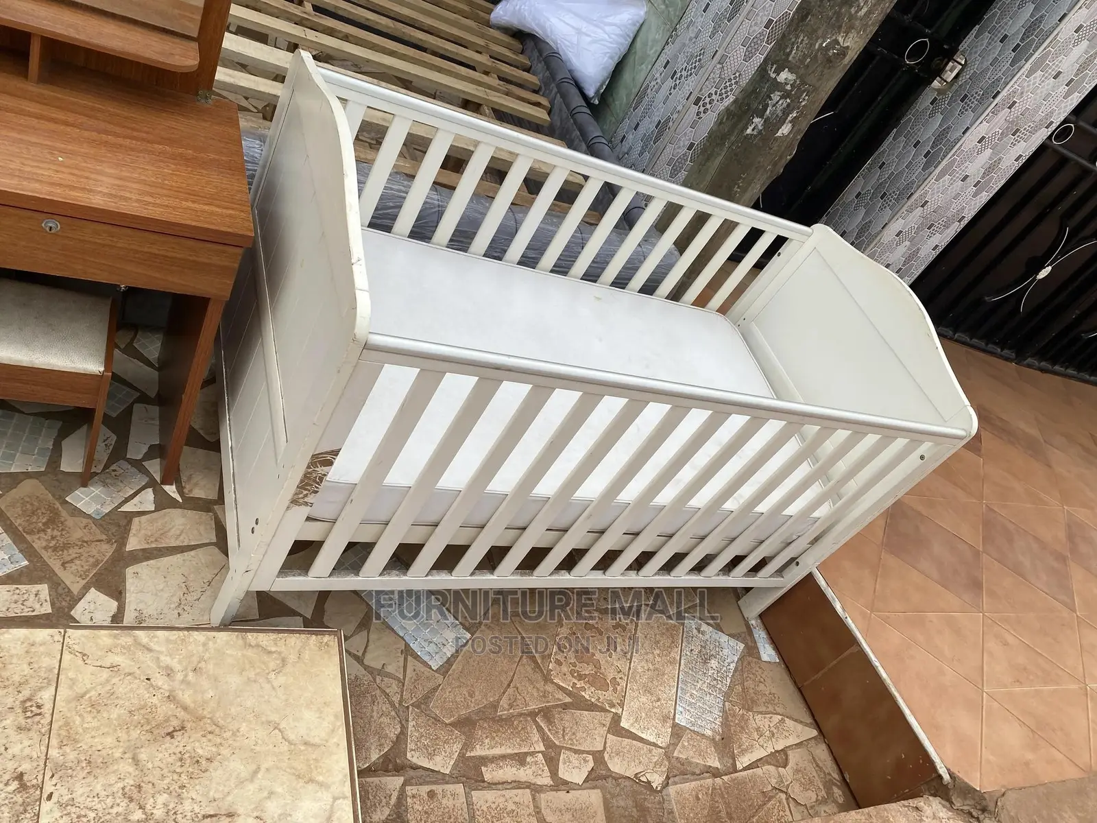 Lovely Baby’S Cot Available As Seen
