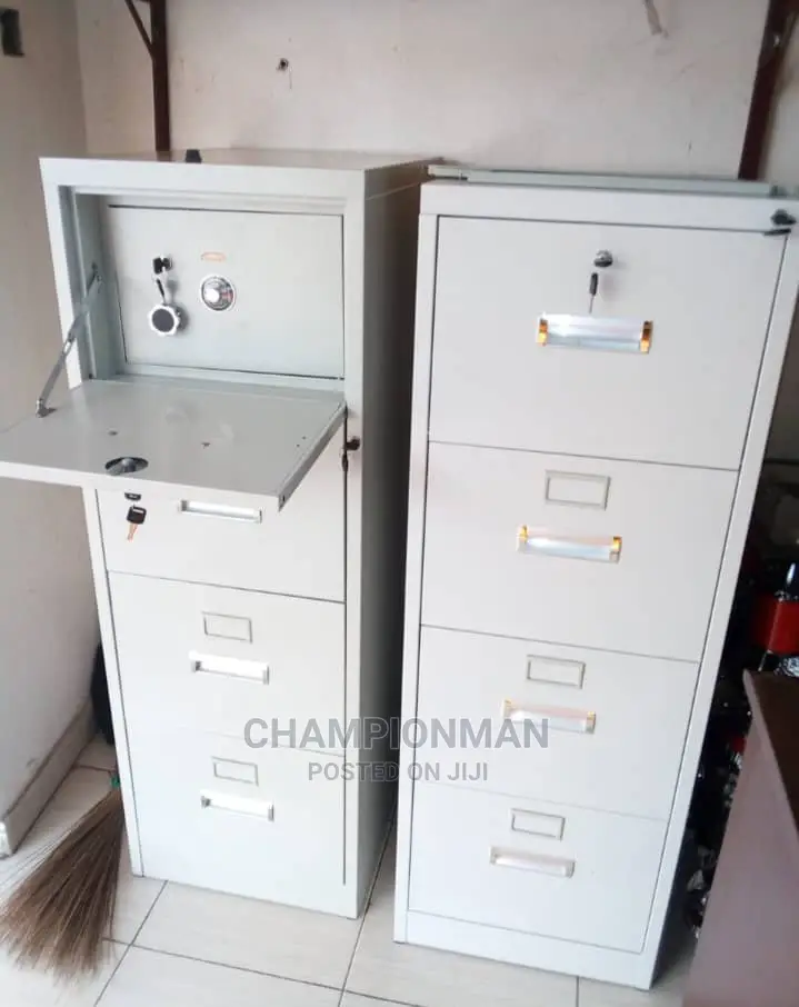 4 Drawer With Safe