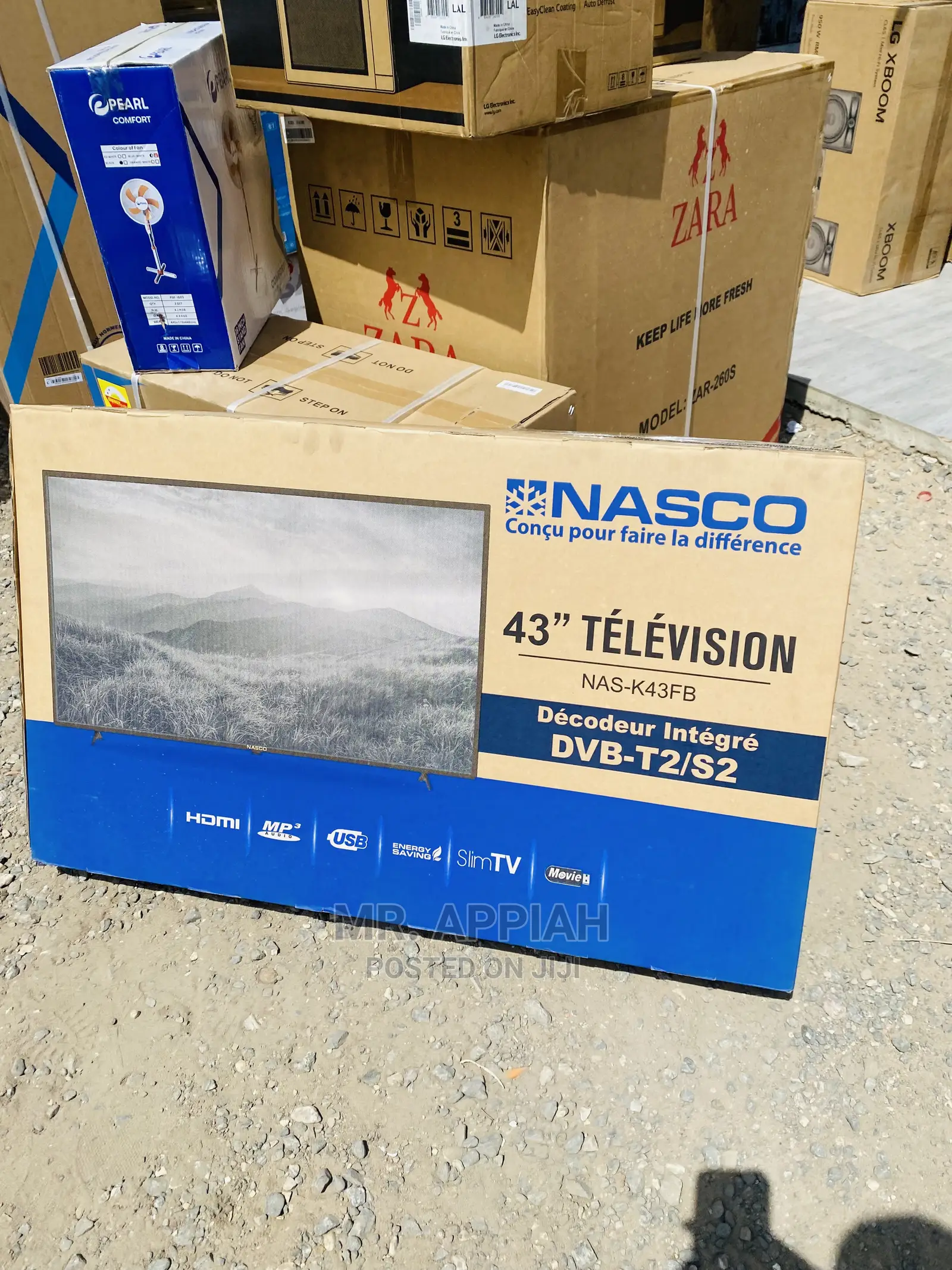 Budget-Friendly Nasco 43 Inch Digital Tv(Black)