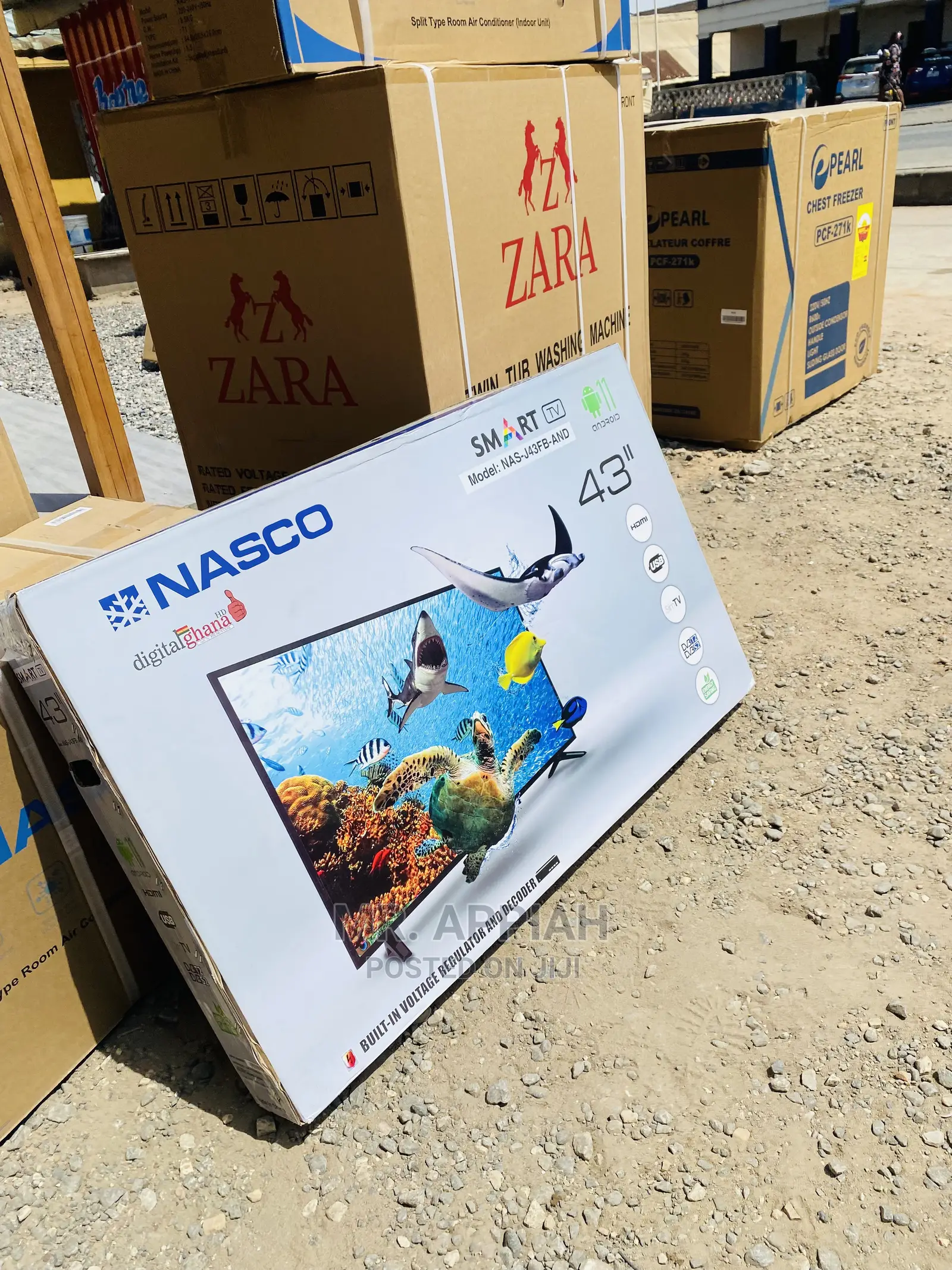 Brand New Nasco 43 Smart Led Tv Available