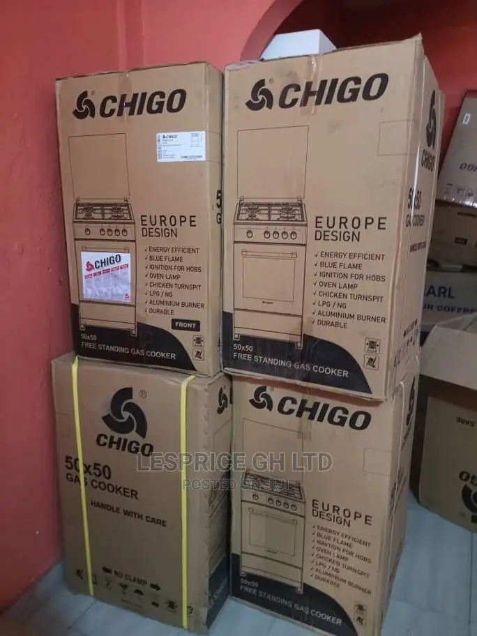 Chigo 50x50 Gas Cooker Oven.Chicken Turns Pit