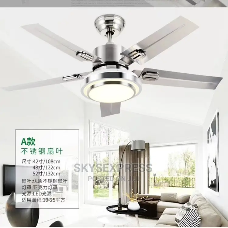 Decorative Ceiling Fan With Light