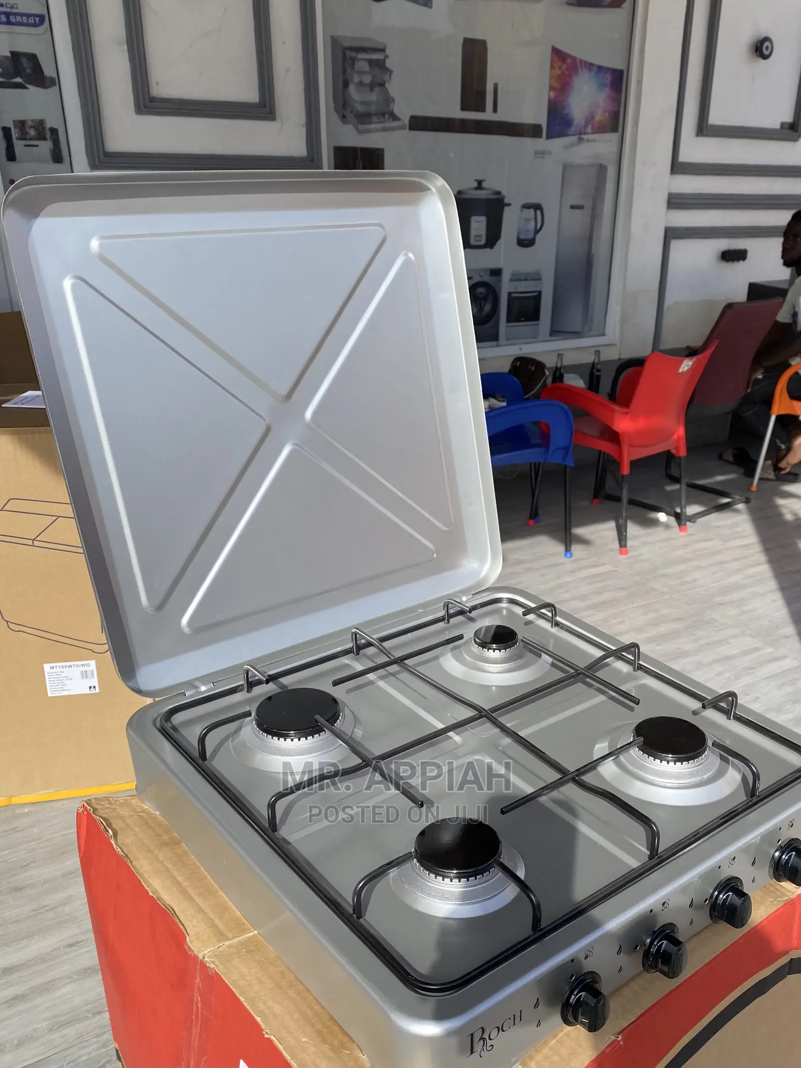 Lovely Roch Table Top Cooker on Sale(Ash Color) 