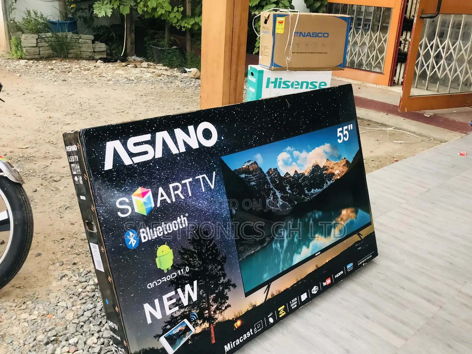 Best Quality UHD Smart Asaon 55 Inches LED Glossy Tv