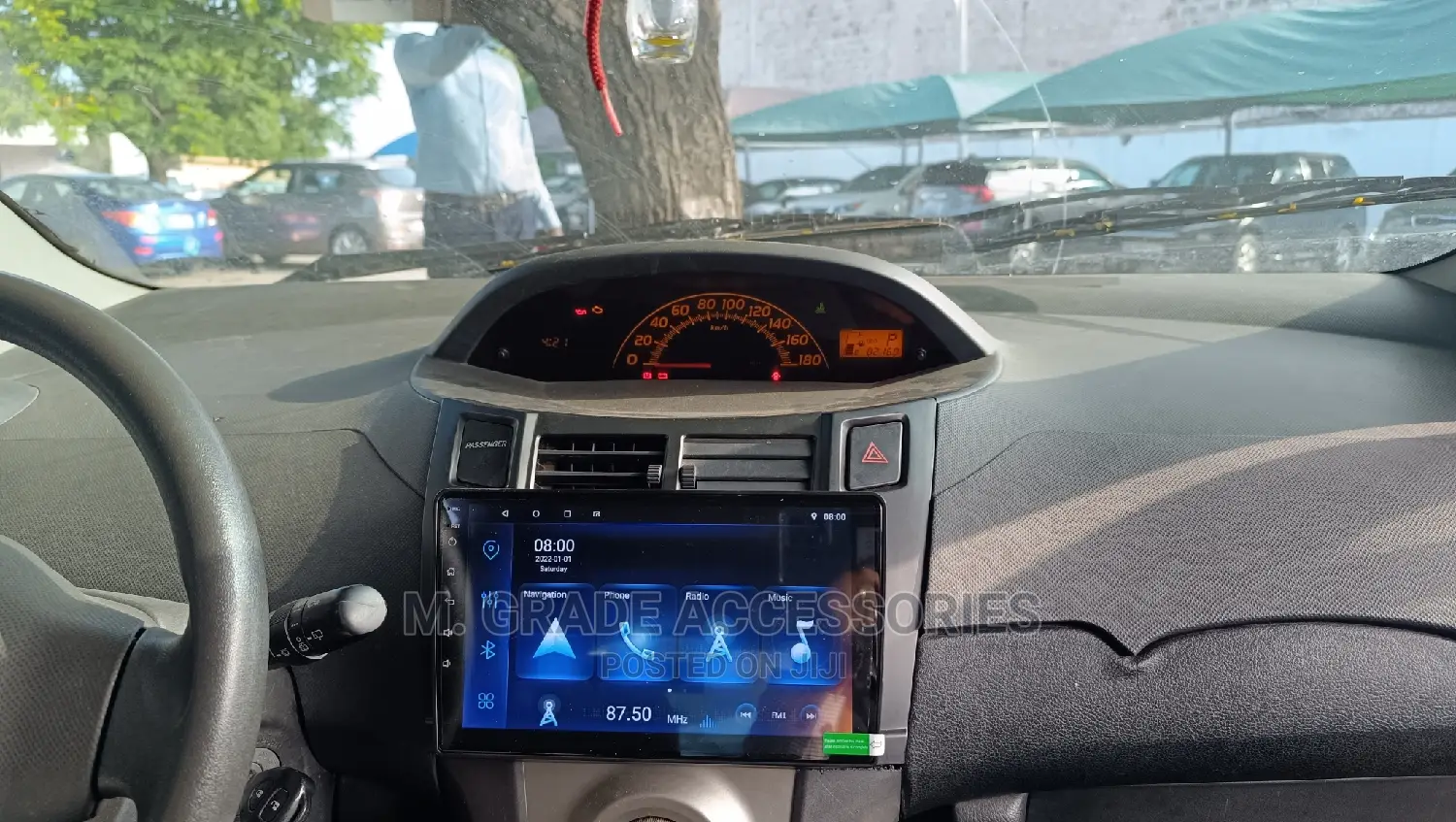 Toyota Vitz Yaris Android Radio With CARPLAY N ANDROID AUTO
